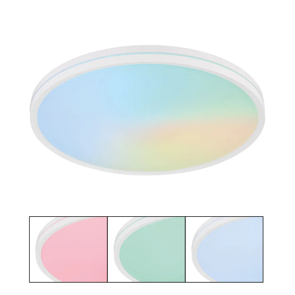Globo DWAIN ceiling light - plastic white matt - plastic opal