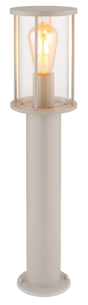 Globo GRACEY Outdoor Light - stainless steel sand colored matt - glass clear