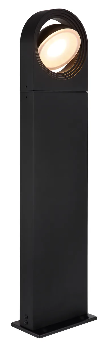 Globo OKO Outdoor Light - aluminium die-cast black matt - plastic opal