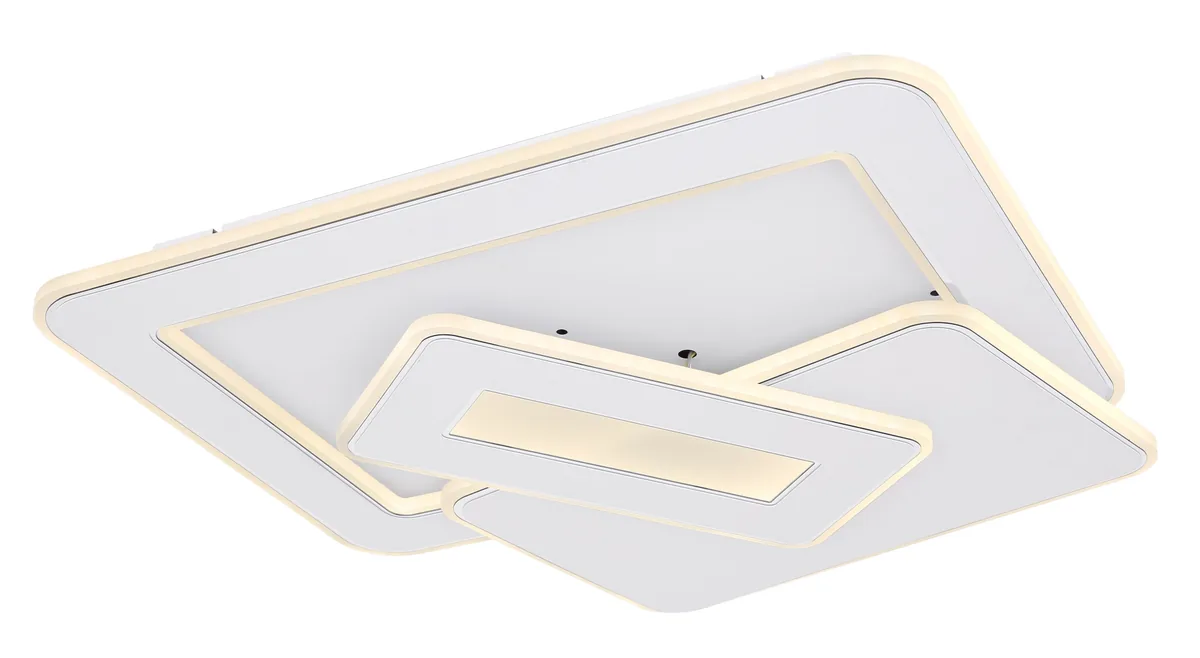 Globo KIQUE ceiling light - metal white - acrylic