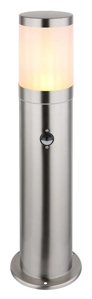 Globo XELOO Outdoor Light - stainless steel silver glossy - plastic opal