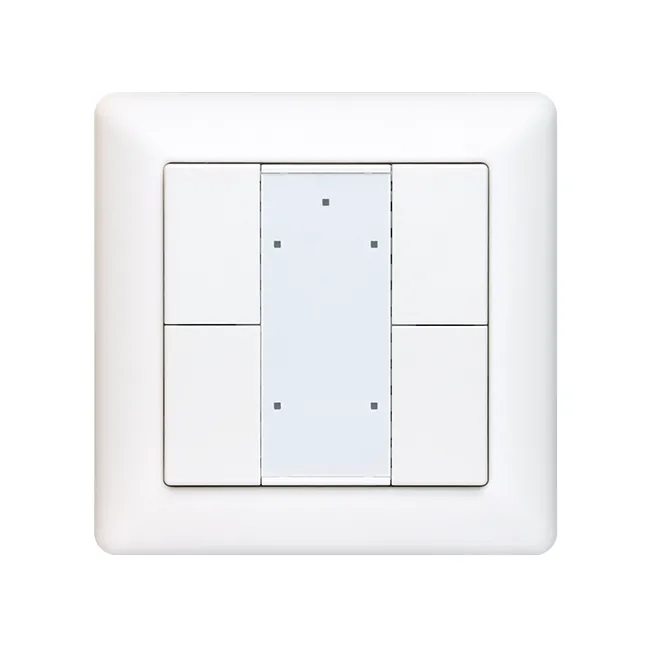 Multi Functional 4 Key Push Button DALI Wall Switch SR-2422K4-PRO Switches
