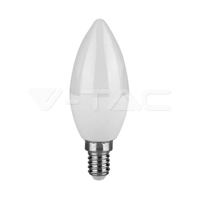 V-Tac LED Bulb 4.5W E14 Candle 6500K 6 pcs/pack