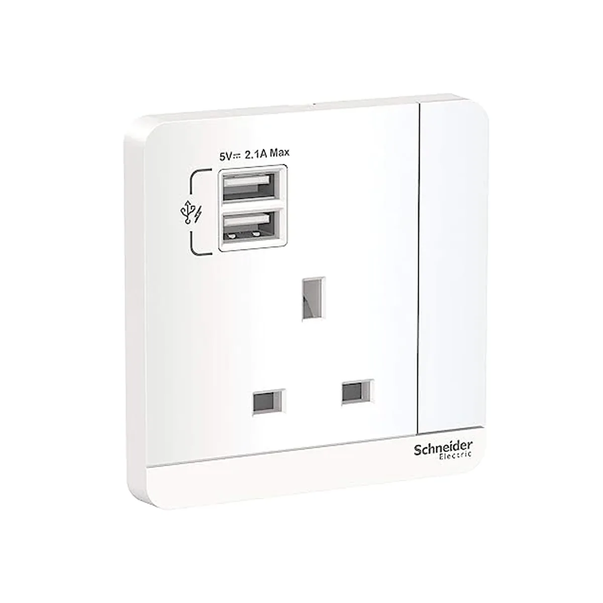 Schneider AvatarOn USB Socket Fast Charge S