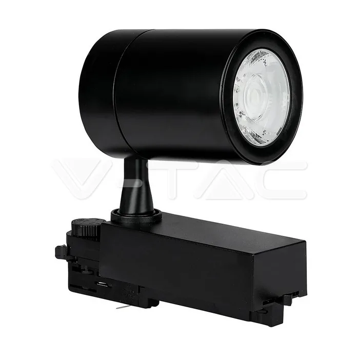 V-Tac 35W LED Track Light Black Body 6000K