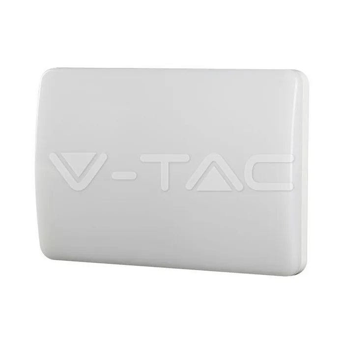 V-Tac 12W LED Address Wall Light SAMSUNG Chip CCT 3 in 1 IP65, IK10 White Body