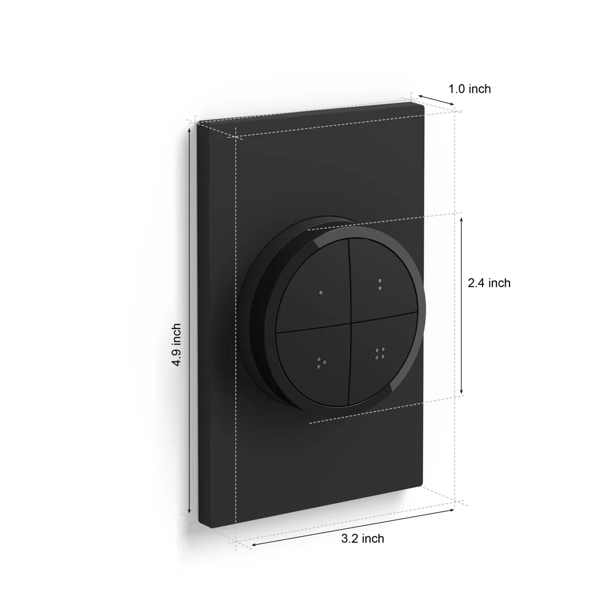 Signify Hue Tap Dial Switch Black - Smart Remote Control