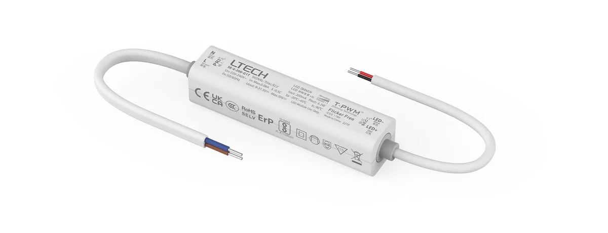 LTECH 6W 200mA CC Triac Driver SE-6-200-G1T