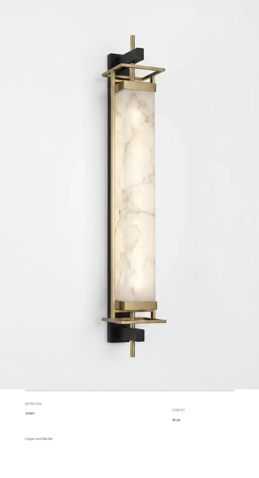 Desroch Julian DR1601050 Wall Light – detail view 2