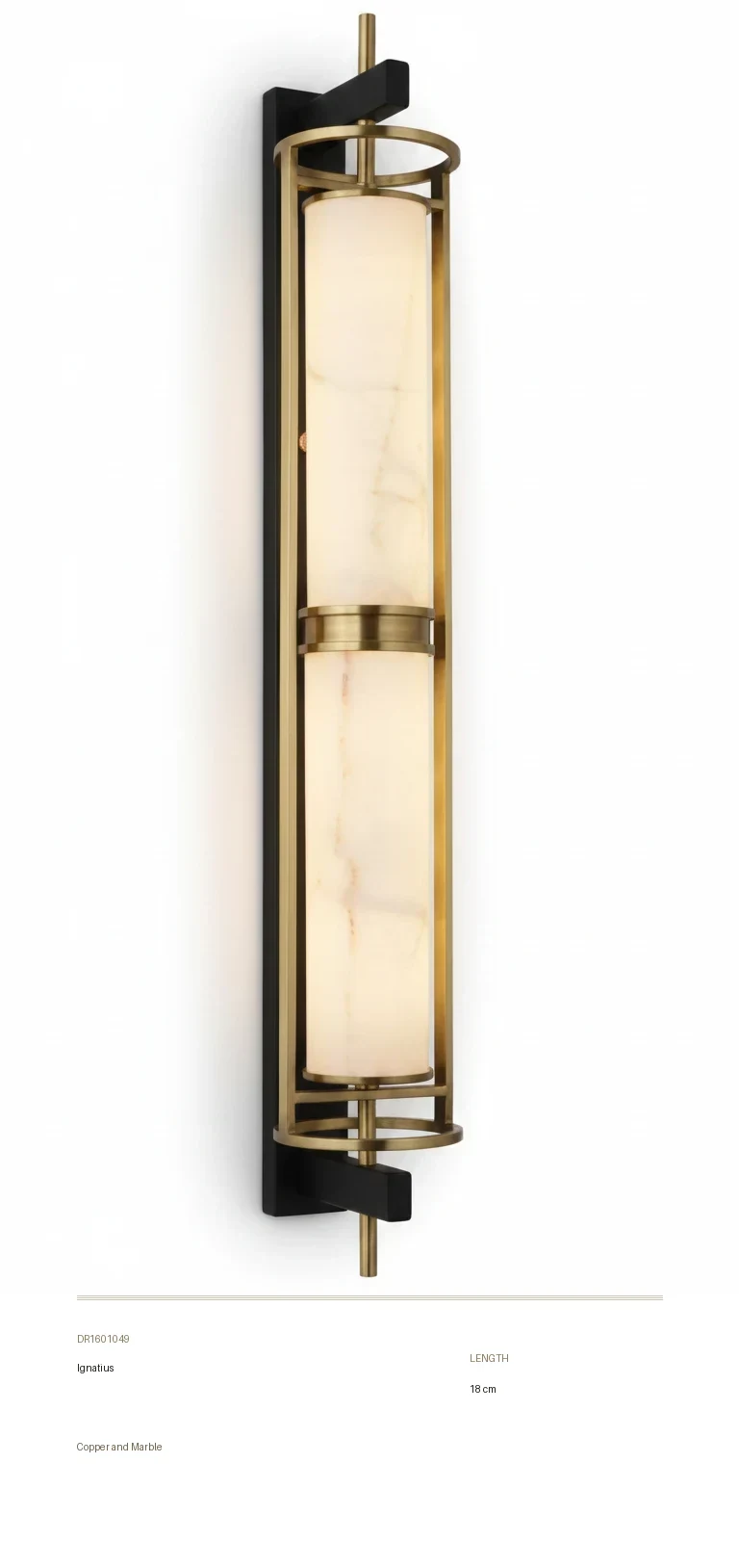 Desroch Ignatius DR1601049 Wall Light – detail view 2