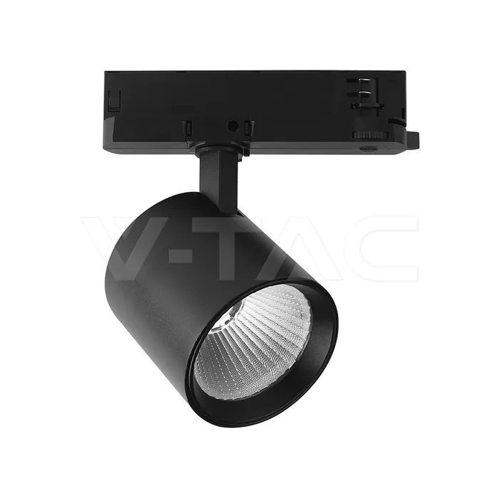V-Tac 30W LED COB Tracklight CREE CHIP 6400K Black Body