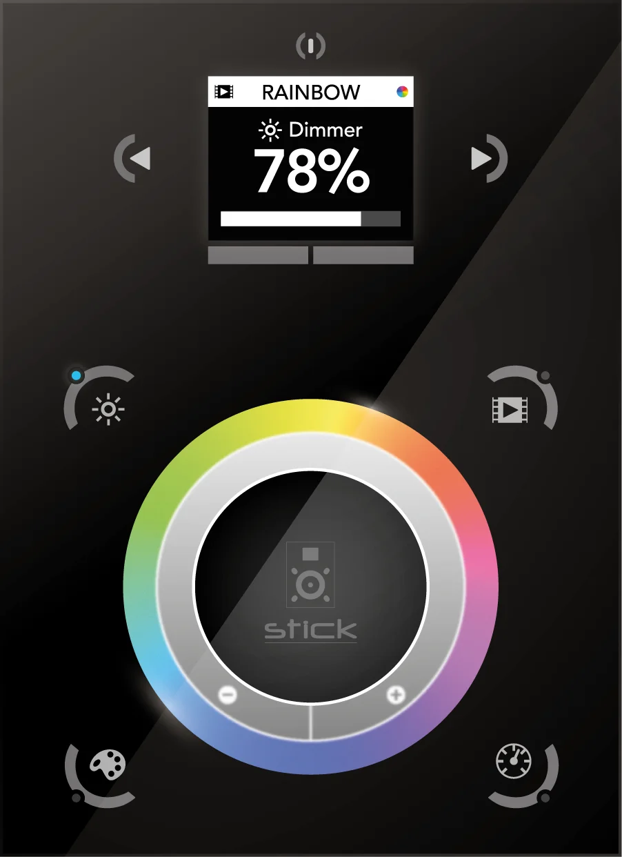 Lumibright STICK-DE3-BLACK DMX Controller