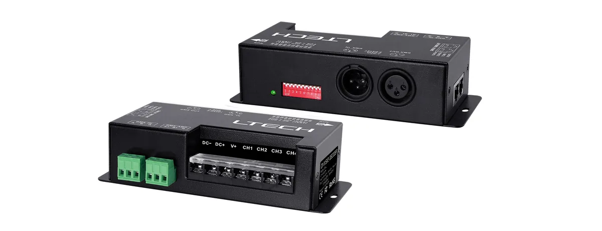 LTECH DMX/RDM 4CH CV Decoder D4-L