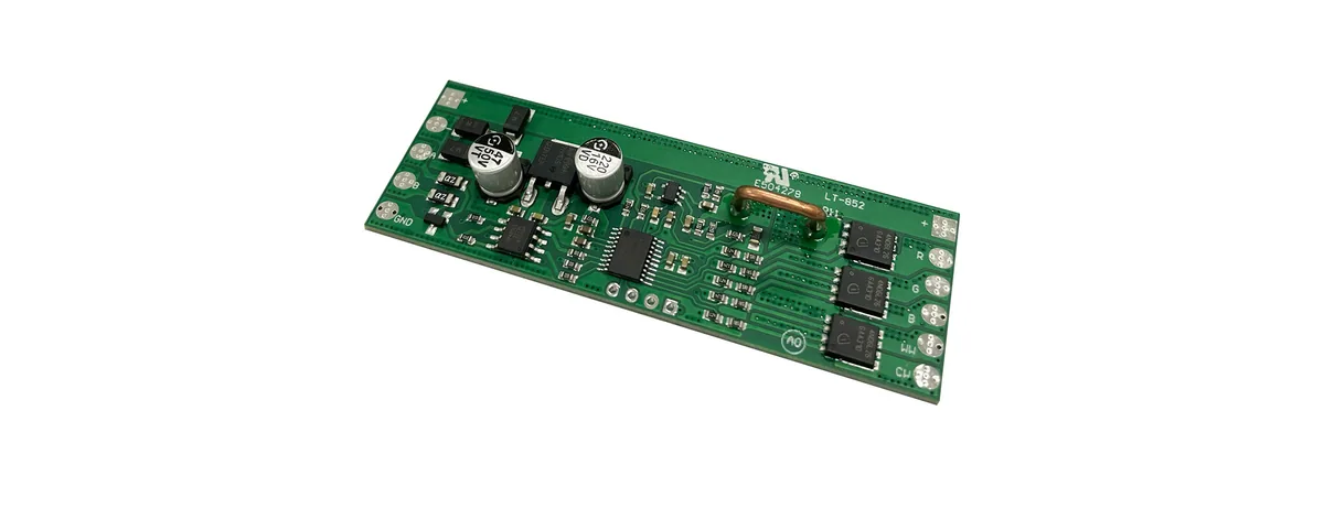 LTECH 5CH DMX/RDM CV Decode Circuit Board LT-852