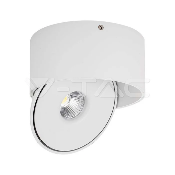 V-Tac 28W LED Surface COB Downlight 3 in 1 White Body