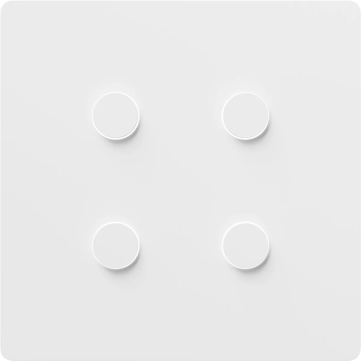 Lutron Alisse Square Keypad (1-2 Column)