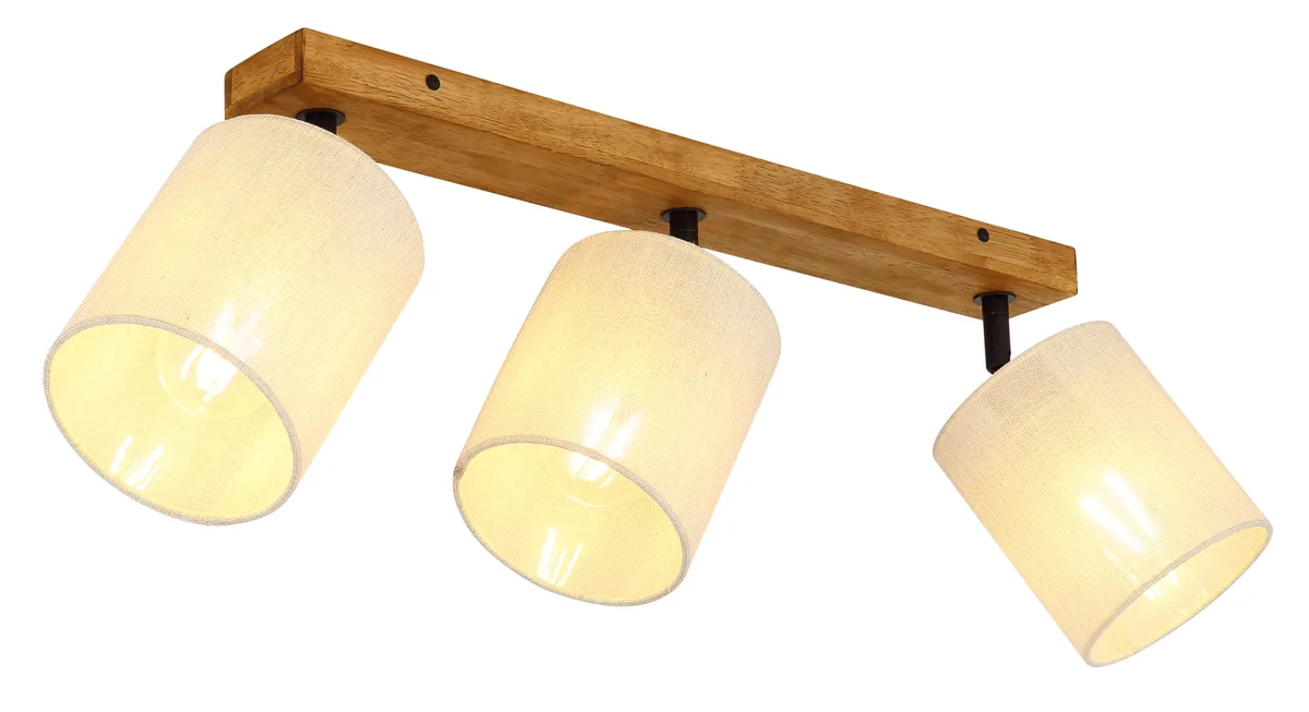 Globo JULE spotlights - wood brown