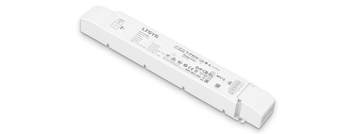 LTECH 75W 24V NFC CV Matter LED Driver LM-75-24-G1MA