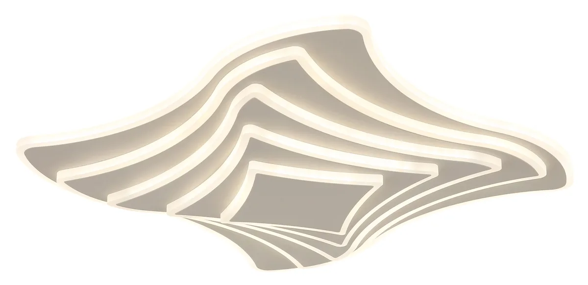 Globo OCTAVIO ceiling light - metal sand colored matt - acrylic opal