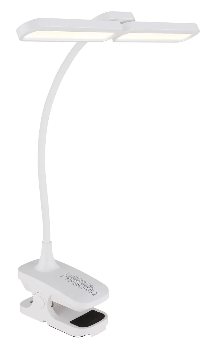 Globo NOVAR table lamp - metal white matt - plastic white matt