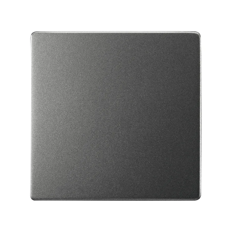 Simon 2-way switch with screw terminal connection system titanium Simon 82 Concept