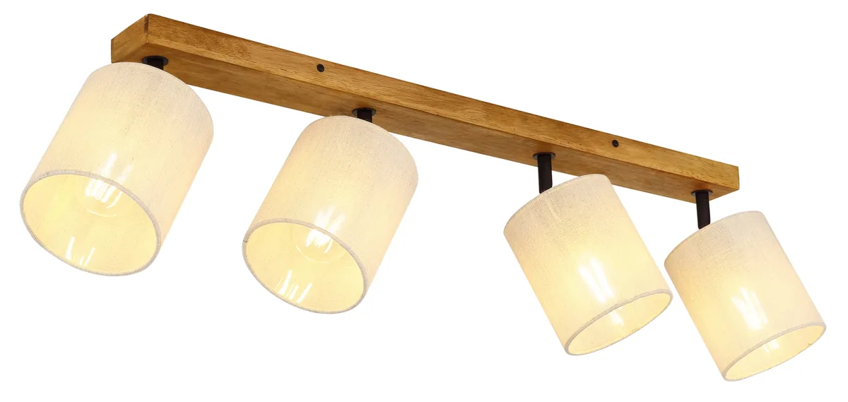 Globo JULE spotlights - wood brown