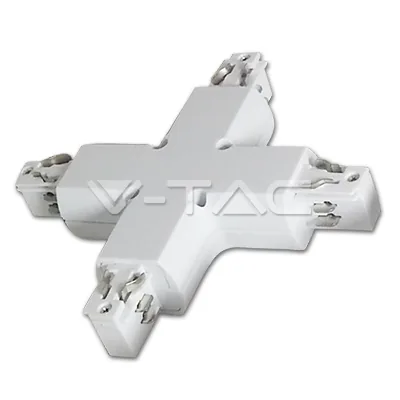 V-Tac 4X Track Light Accesory White