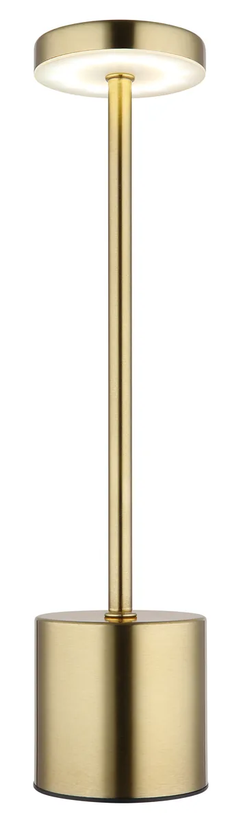 Globo POLINA table lamp - metal gold colors matt - plastic opal