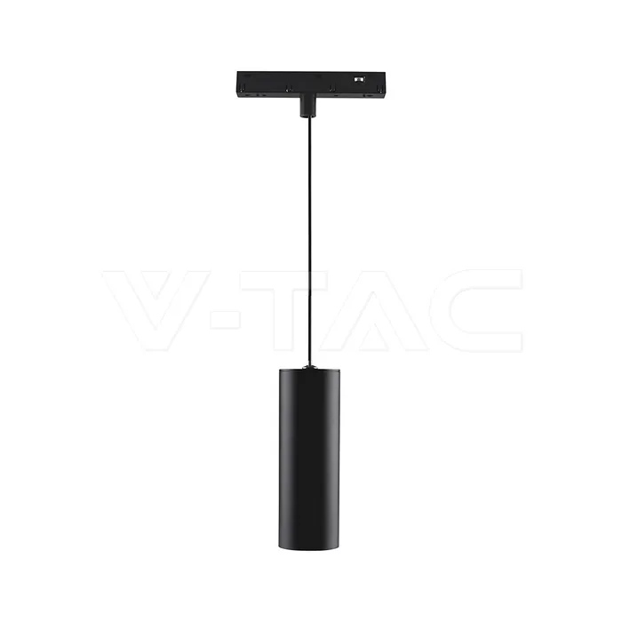 V-Tac 5W 48V Magnetic Pendant Light Aluminum 6400K Black Body
