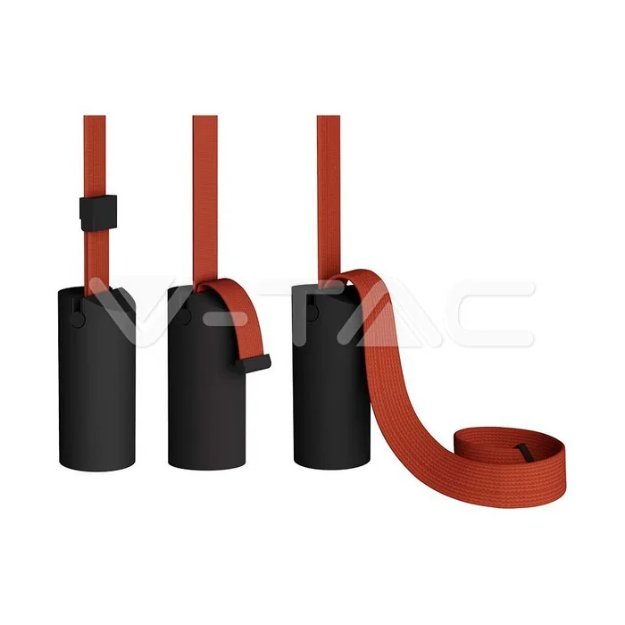 V-Tac Counter Weight For Floor Lamp Application (D60*H117/H130MM) Sandy Black Body