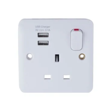 Schneider Lisse USB Socket