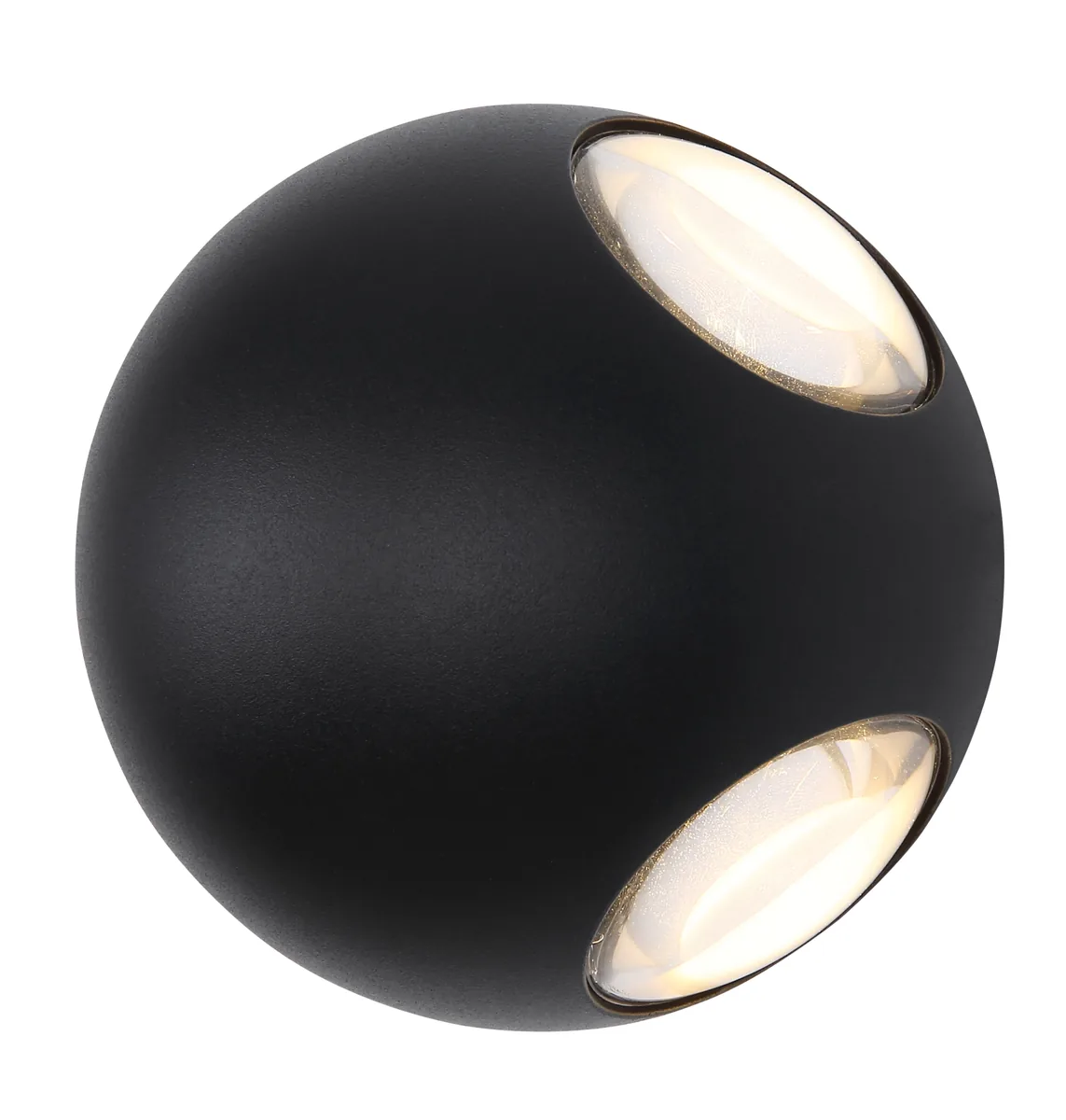 Globo SLICE Outdoor Light - aluminium black matt - glass clear