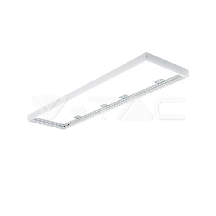 V-Tac Aluminium Frame 300 x 1200 Screw Fixed White