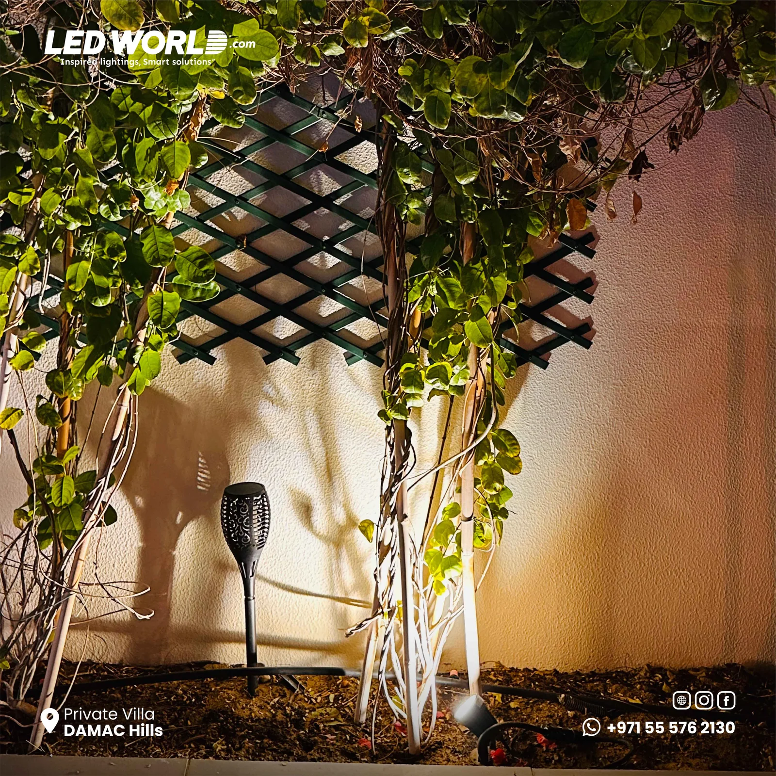 Damac Hills – Private Villa – residential lighting by LEDWORLD – photo 9