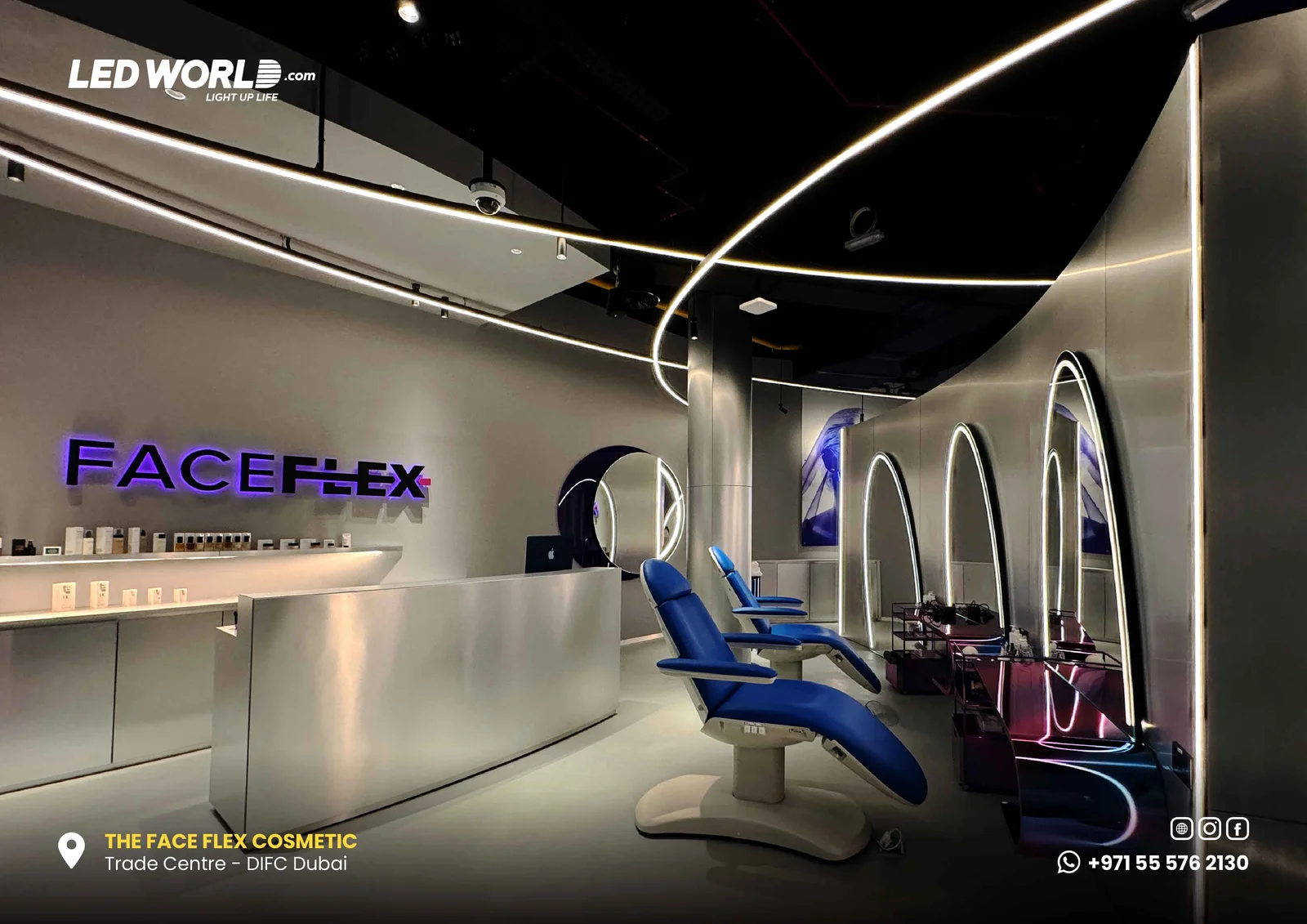 THE FACE FLEX COSMETIC DIFC DUBAI