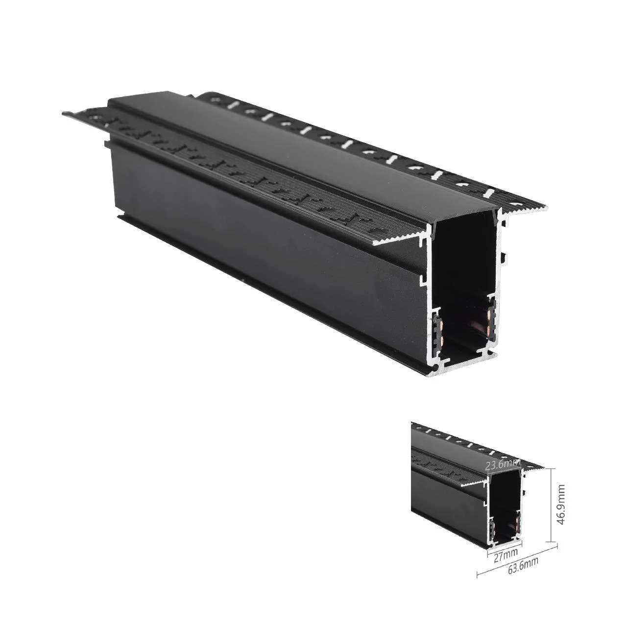 Lumibright Array-dim Series 1M Recessed Magnetic Track