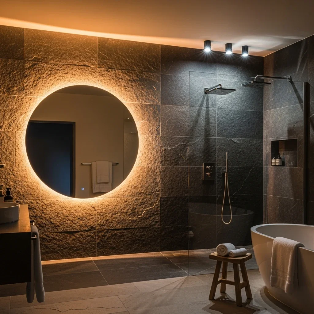 Professional driver installation — properly ventilated for thermal management.