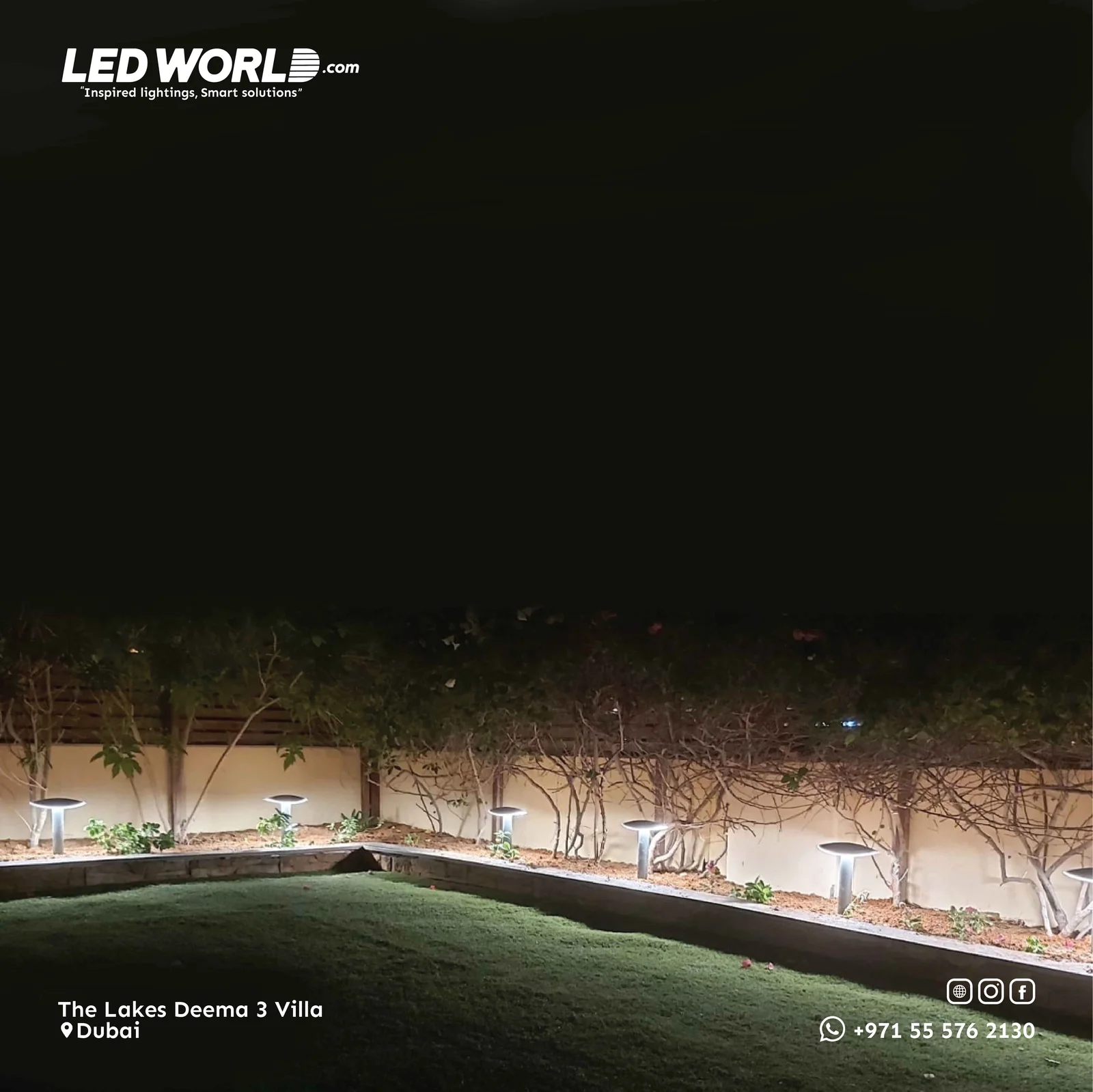 Lakes Deema 3 Villa – residential lighting by LEDWORLD in The Lakes – photo 2