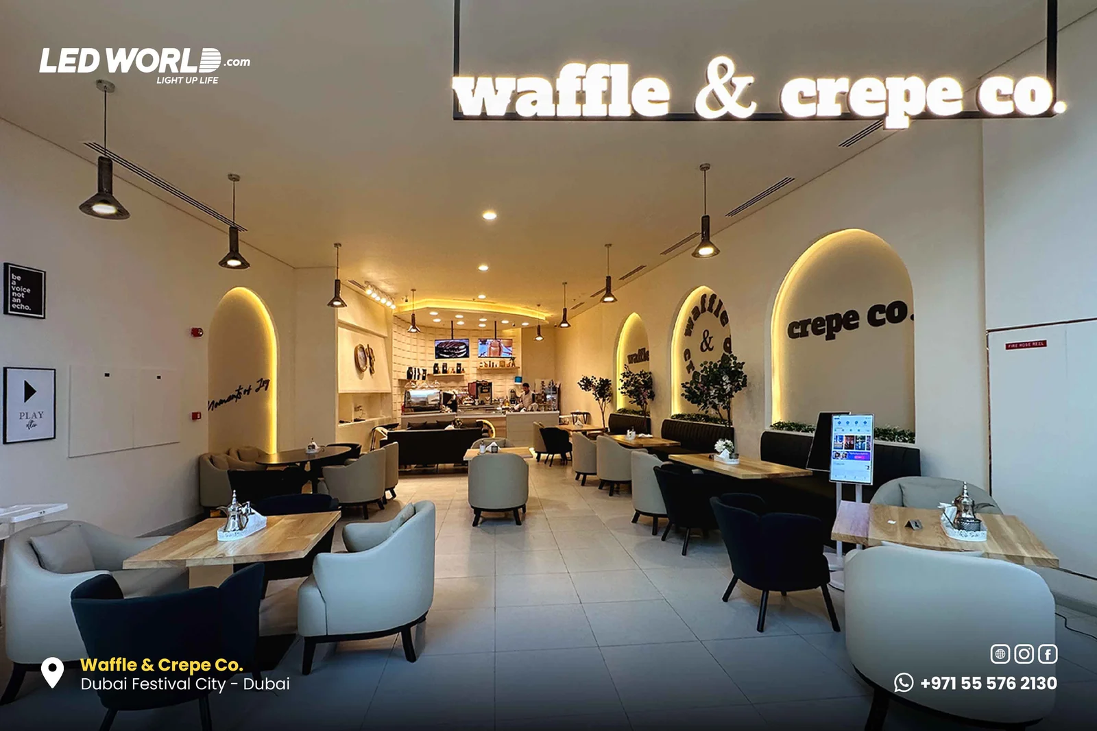 WAFFLE & CREPE CO - DFC, DUBAI