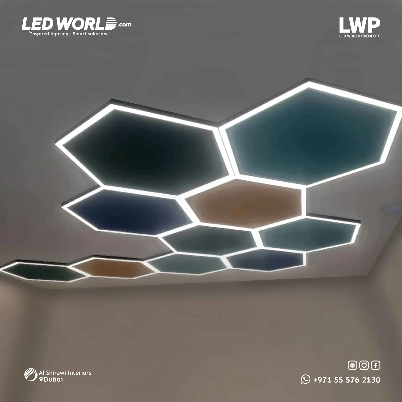 Al Shirawi Interiors – residential lighting by LEDWORLD in UAE – photo 2