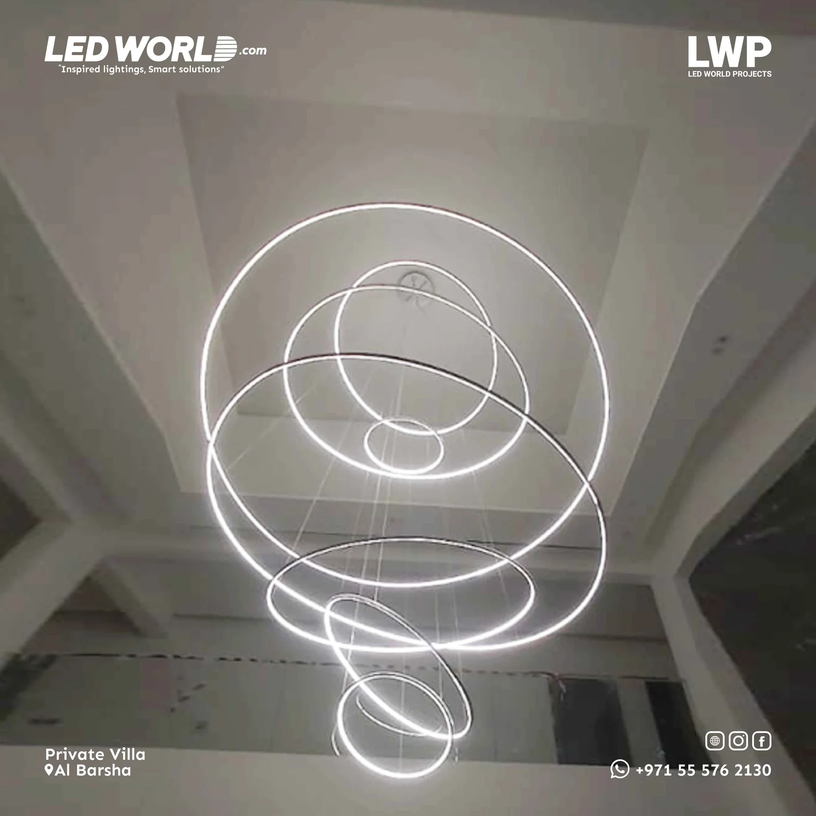 Private Villa – Al Barsha – residential lighting by LEDWORLD – photo 3