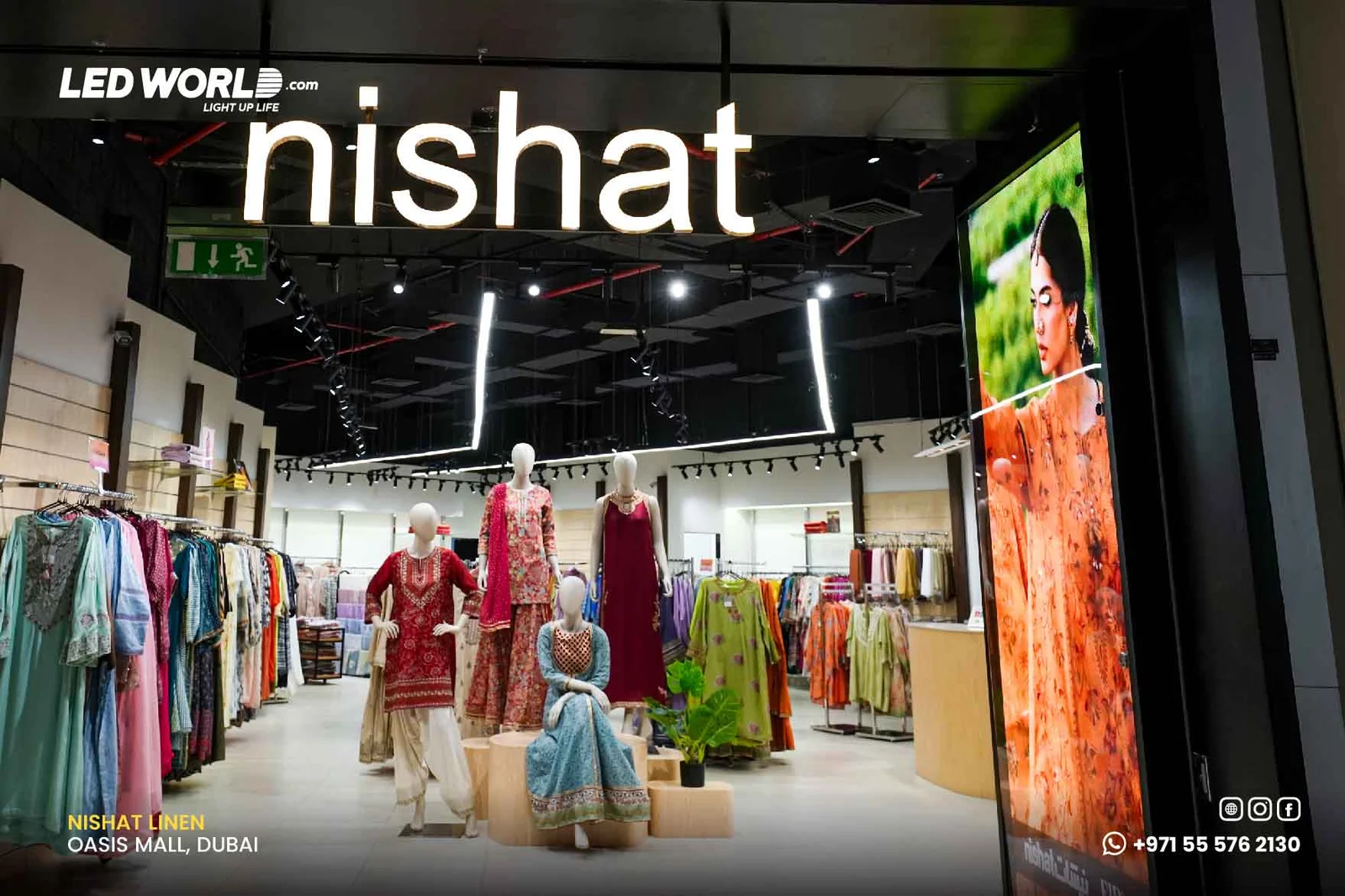 NISHAT LINEN - OASIS MALL, DUBAI - 7