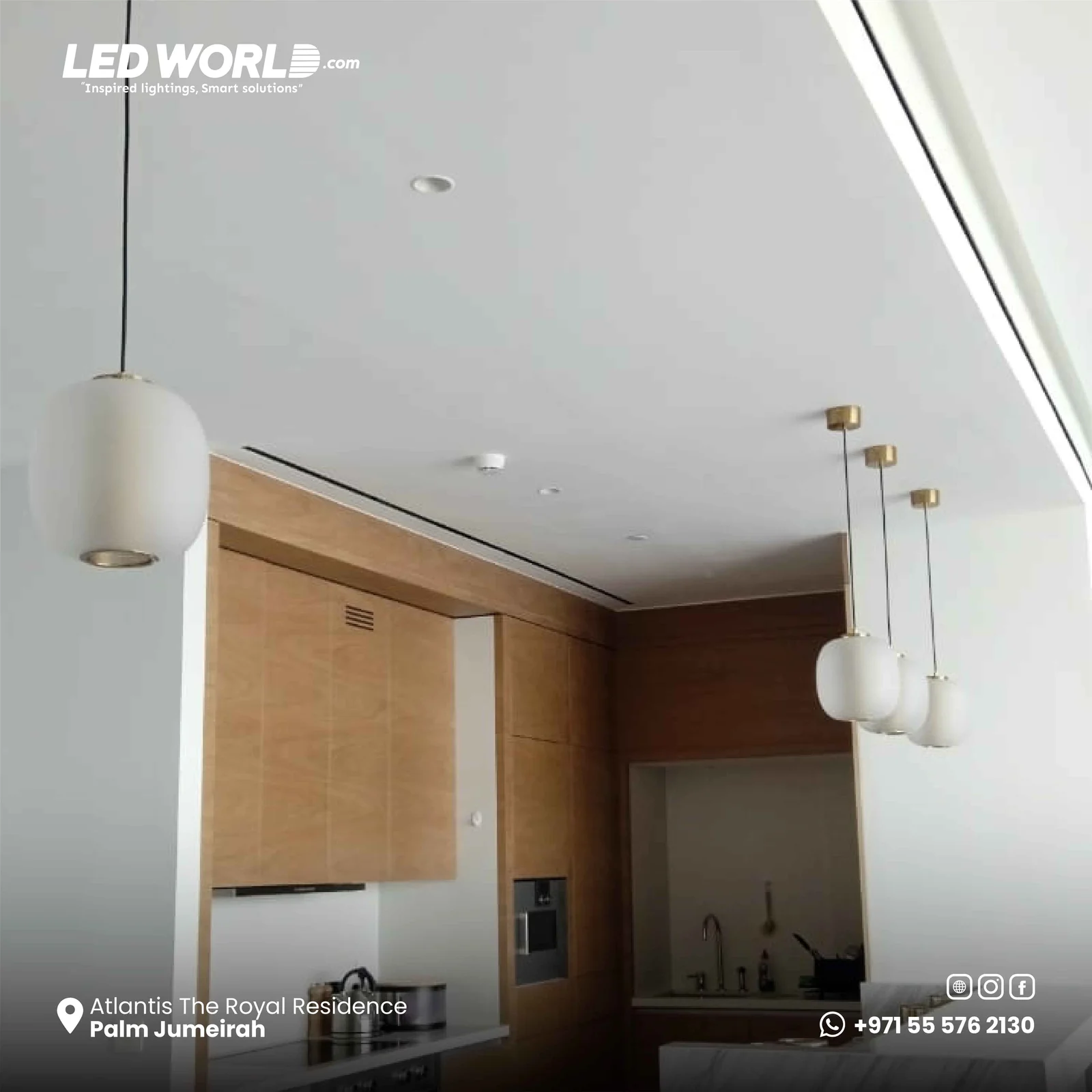 Golden Mile- A Luxurious Residential Complex – residential lighting by LEDWORLD in Jumeirah – photo 4