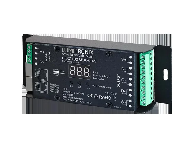 Lumibright LTX2102BEARJ45 DMX Controller