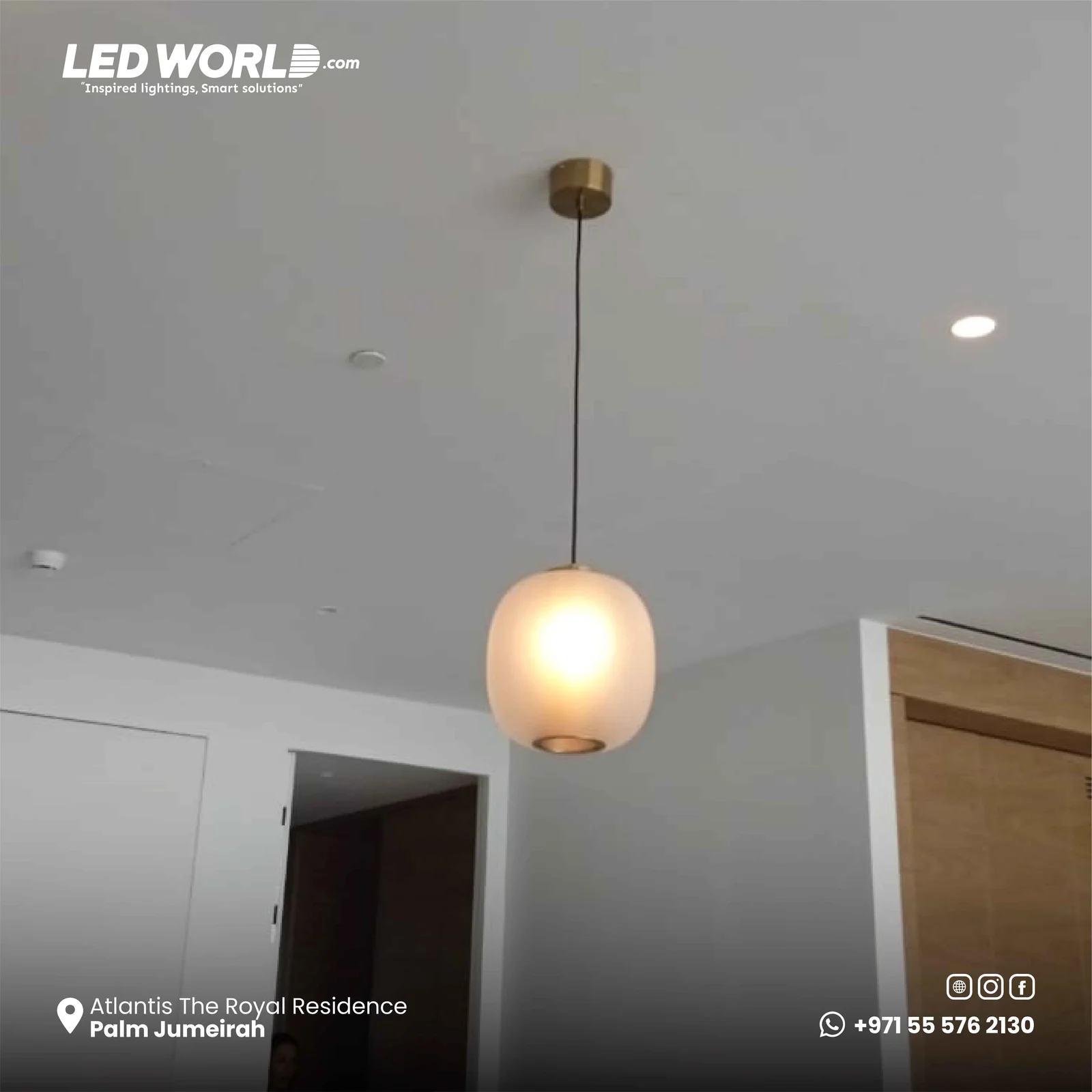Golden Mile- A Luxurious Residential Complex – residential lighting by LEDWORLD in Jumeirah – photo 3