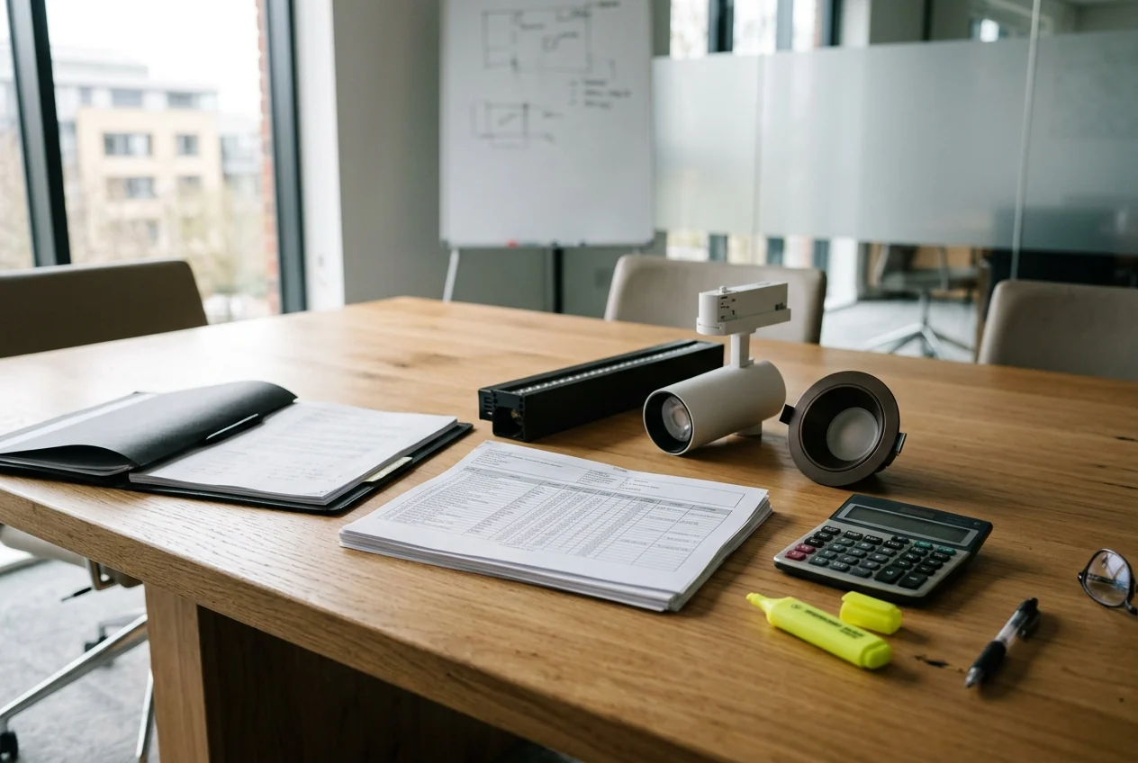 Lighting BOQ & Tender Preparation — Quantity Estimation for Projects
