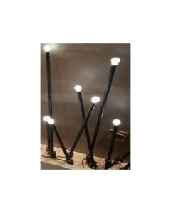 ULLEU 69029-4H SUSPENSION LAMP - METAL BLACK - BROWN