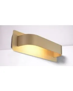 DESROCH SOLID BLACK GOLDEN WALL LIGHT