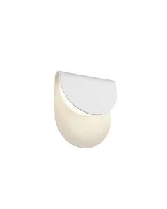 DESROCH WHITE AND BROWN 	TABLE LAMP