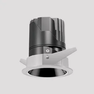 SUZAKU CEILING LIGHT - ALUMINUM BLACK MATT - PLASTIC OPAL 3